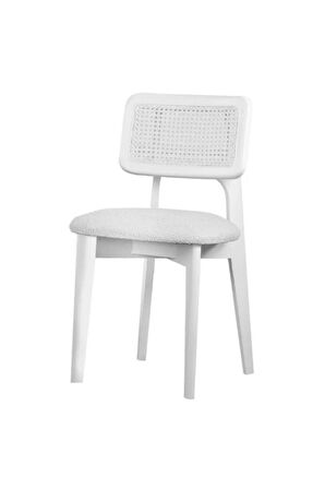 Zeus Hazeranlı Ahşap Bohem Sandalye