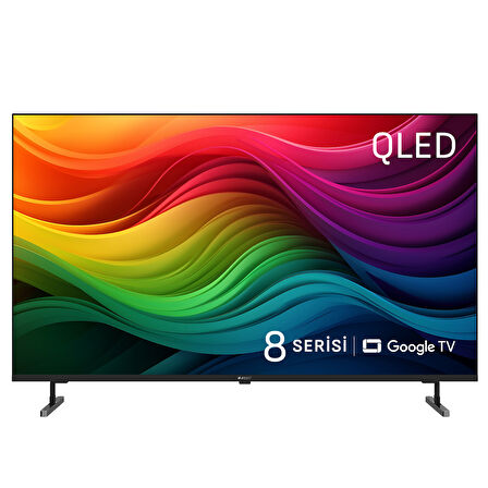 Arçelik 8 Serisi A 865 C 4K Ultra HD 65" 165 Ekran Uydu Alıcılı Google Smart QLED TV
