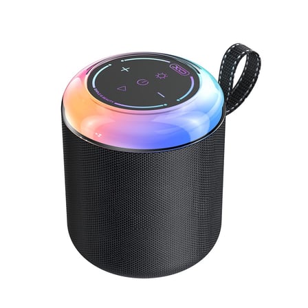 Özel Seri Ses Bombası Kutlama Salon 1800 mAh LED Işıklı Taşınabilir Kablosuz Hoparlör F67