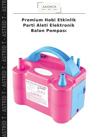 Premium Hobi Etkinlik Parti Aleti Elektronik Balon Pompası
