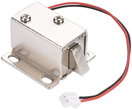 Elektronik Dolap Kapısı Kilidi İçin 12V Dc Solenoit Elektromıknat