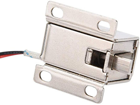 Elektronik Dolap Kapısı Kilidi İçin 12V Dc Solenoit Elektromıknat