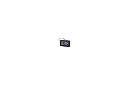 0.56" 0-100V 3 Kablolu Dc Mavi Voltmetre