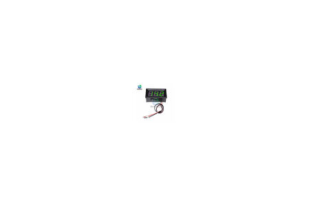0.56" 0-100V 3 Kablolu Dc Yeşil Voltmetre