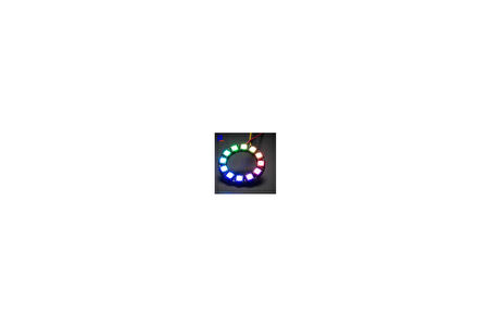 Neopixel 12'Li Halka 5050 Rgb Led Ws2812 Mikrokontrollü