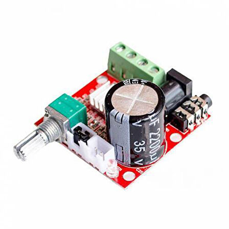 Mini Pam8610 Xh-M12012V 2X15W Çift Kanallı Dijital Amplifikatör K