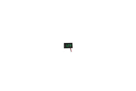 H27V 3.5-30V 0.56" 2 Kablolu Dc Yeşil Voltmetre