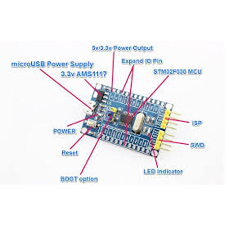 Stm32F030F4P6 Geliştirme Kartı