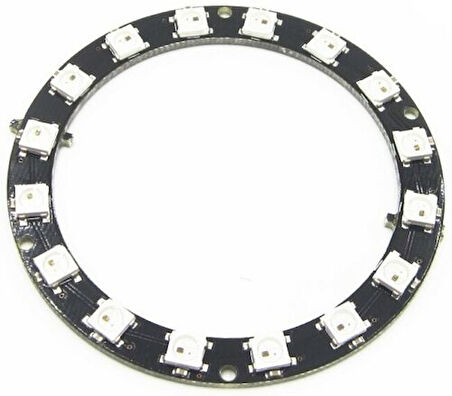 Cjmcu 16 Led'Li Ws2812 5050 Rgb Led Modülü