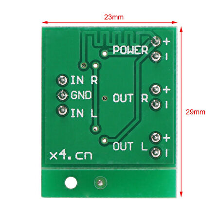 3W+3W Stereo Ses Yükseltici Modülü + Usb Lityum Pil Şarj Modülü