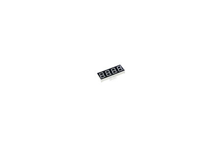 0.56" Kırmızı 4Lü 7-Segment Display Katot