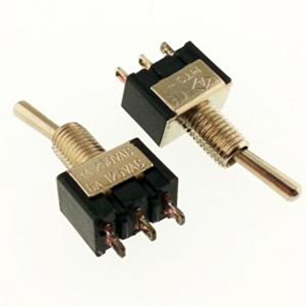 Switch Toggle Mts-102 On On 3 Pin Ic-139