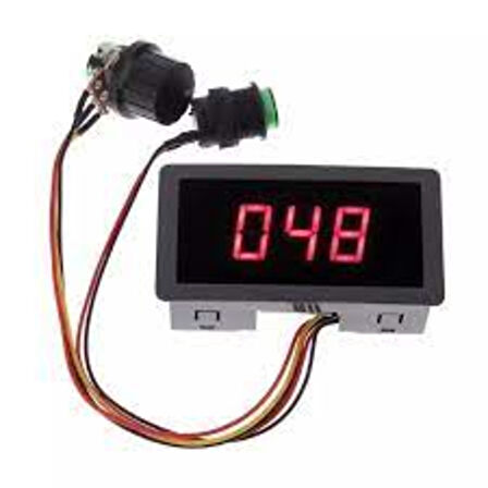 6V 12V 24V 5A Pwm Dc Motor Hız Kontrolörü Ccm5D Dijital Ekranlı