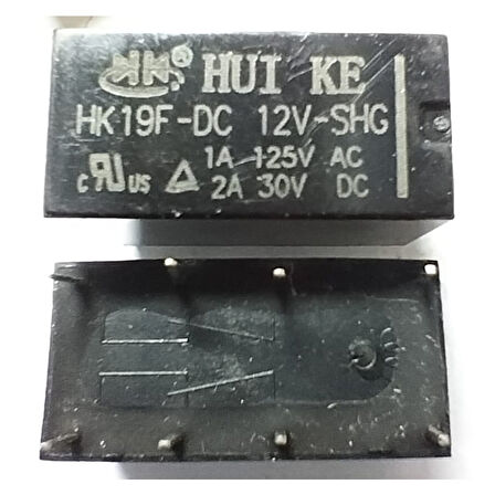 12V Telekom Röle Huike (12V 2A) - Htd2-Dc12V-Shg