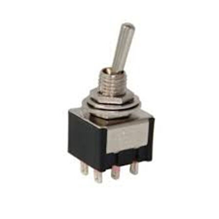 Toggle Switch On-Off-On 6P Mts-203