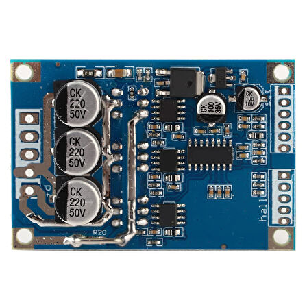 12-36v Dc 15a 500w Fırçasız Motor Sürücü Hall Sensörlü