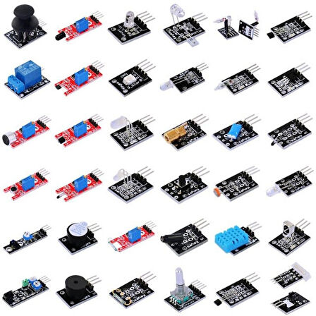 Arduino Sensör Seti 37 Parça Kutulu