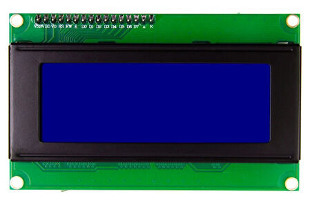 4X20 Lcd Ekran Mavi Lcd2004