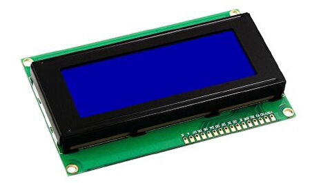 4X20 Lcd Ekran Mavi Lcd2004