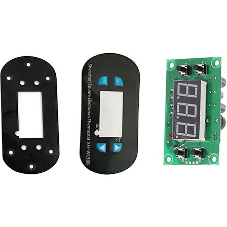 Röle Çıkışlı Dijital Termostat 12V Sıcaklık Kontrol Cihazı XH-W1308