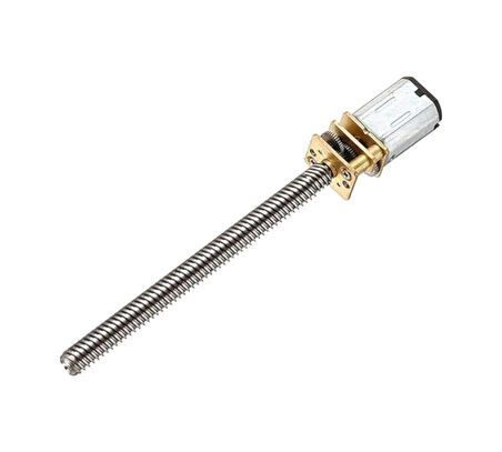 N20 6v Dc 500 Rpm M3x55 mm Mikro Metal Redüktörlü Uzun Şaftlı Motor