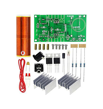 Mini Tesla Bobini Dc 12-24v 15w Kendin Yap Seti