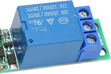 12v Ayarlanabilir Gecikme Zamanlayıcılı Röle Modülü