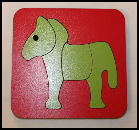 Ahşap Montesorri Puzzle
