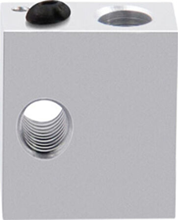 3D Yazıcı MK8 Alüminyum Isıtıcı Blok - 20x20x10mm