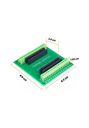 Gözeler 30 Pin ESP32 Geliştirme Kartı için ESP8266 Genişletme Kartı