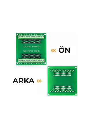Gözeler 30 Pin ESP32 Geliştirme Kartı için ESP8266 Genişletme Kartı