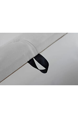 Vetra Chester Model Beyaz Sandıklı Puf - Kapitoneli Model 140cm Sandıklı Bench