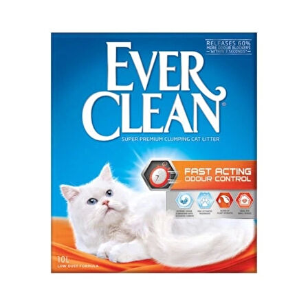 Ever Clean Fast Acting Topaklanan Kedi Kumu 10 Lt.Gzpde