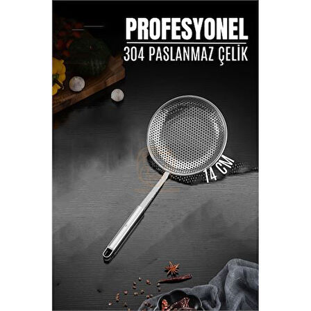 Kevgir 304 Paslanmaz Çelik.Glpzr