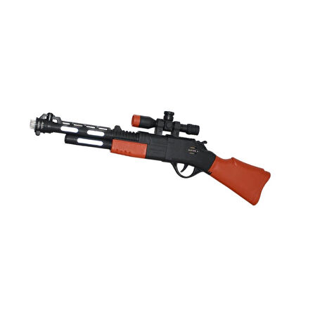 CNL-8370 Pilli - Işıklı Tüfek / poşette.Glpzr