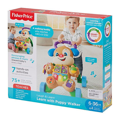 FTG10 Fisher-Price® Eğitici Köpekçik Yürüteç /Türkçe.Glpzr