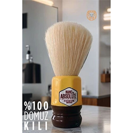 Domuz Kılı Nano Tıraş Fırçası Absolute Professional.Gzpde