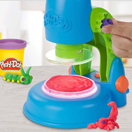 G0494 Play-Doh Işıklı Mikroskop Oyun Seti +3 yaş.Gzpxt