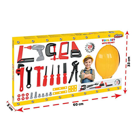 03 249 Pllsan Alet Seti Kasklı 29 Parça.Glpzr