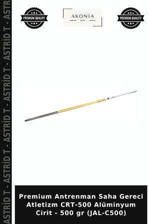 Premium Antrenman Saha Gereci Atletizm CRT-500 Alüminyum Cirit - 500 gr (JAL-C500)