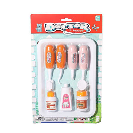 3308-2 Tepside Doktor Dişçi Seti -Birliktoys.Glpzr