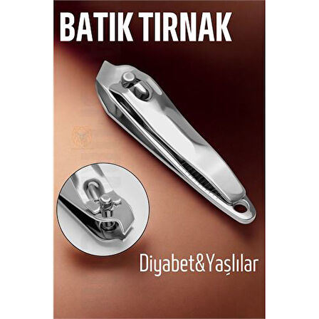 Batık Tırnak İçin Eğimli Sivri Uçlu Tırnak Makası Batık Temizleme Makası Ocean Solingen.Glpzr