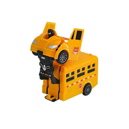JKL-838  Robot Olan Otobüs -Canem Oyuncak.Glpzr