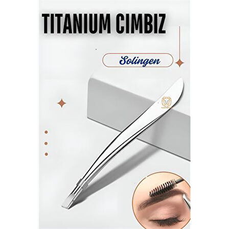 Cımbız Titanyum Çelik Solingen Professional.Glpzr