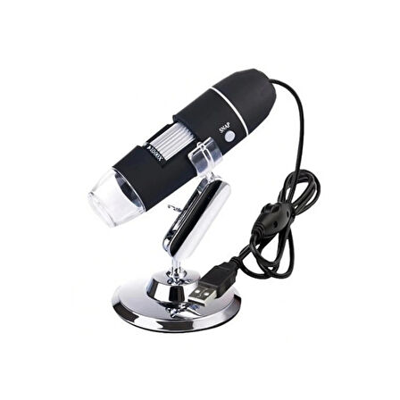 1600X Usb Dijital Mikroskop Kamera Endoskop 8 Led Büyüteç Metal Standı.Glpzr