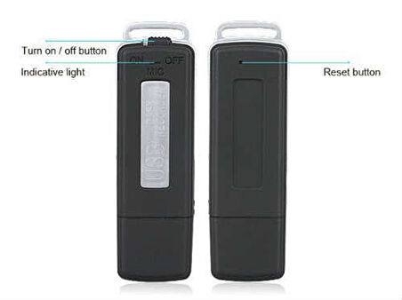 USB Disk Ses Kayıt Cihaz 16 Gb.Glpzr