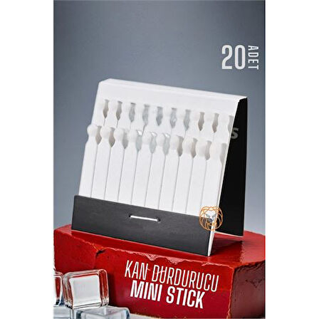 Kan Durdurucu Mini Stick 20 ADET.Glpzr