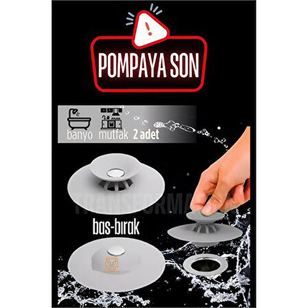 Lavabo Süzgeci Bas-Bırak 2 ADET.Glpzr