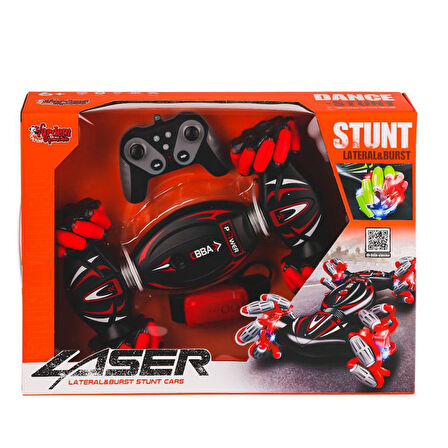 RQ3034-1 Kumandalı Bilekten Kontrol Işıklı Müzikli Stunt Araba -Vardem Oyuncak.Glpzr