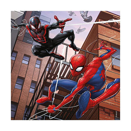 80250 Spider-man 3x49 parça Ravensburger Puzzle.Gzpxt